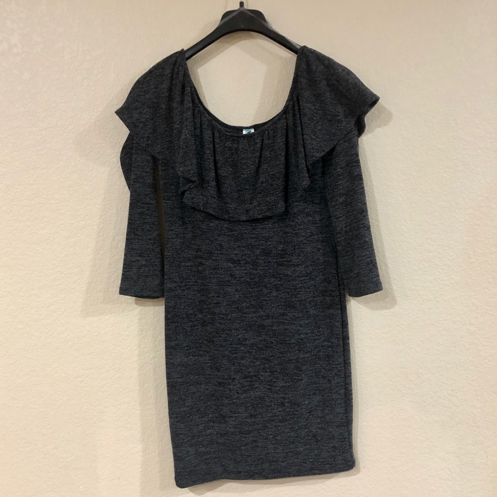 Off the Shoulder Sweater dress